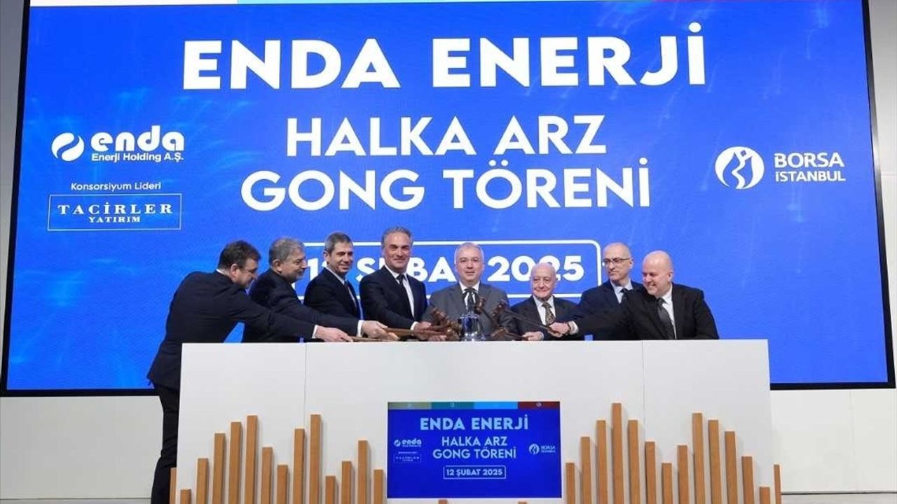 Borsa İstanbul'da Enda Enerji Halka Arz Töreni