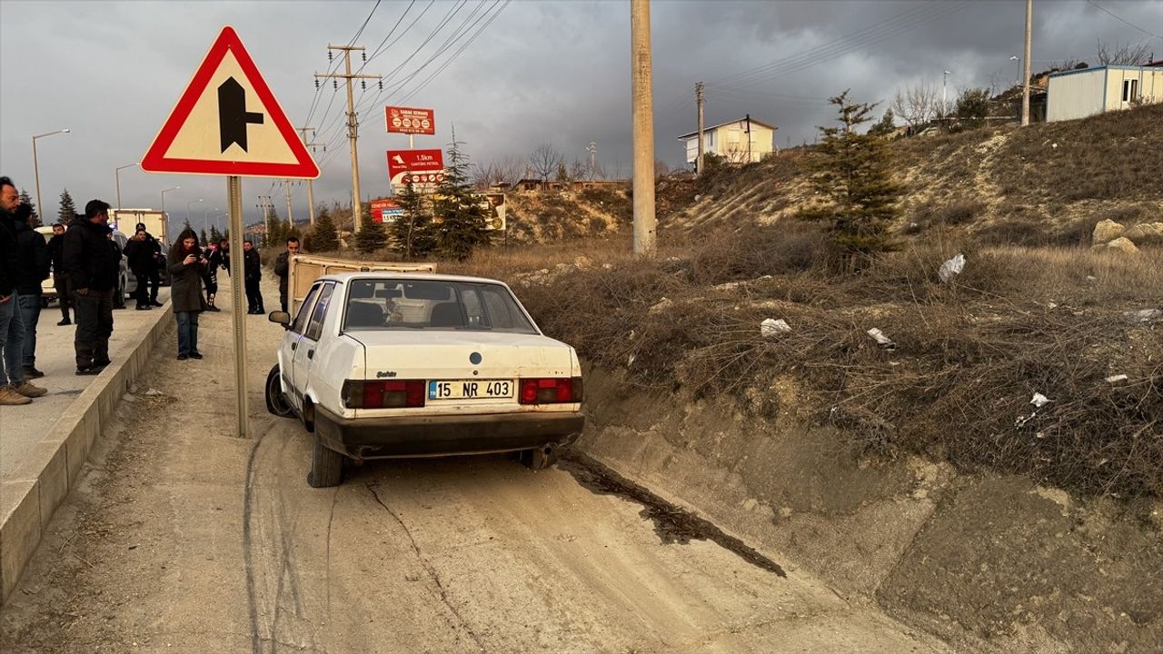 Burdur'da Dur İhtarı Sonrası Kovalamaca