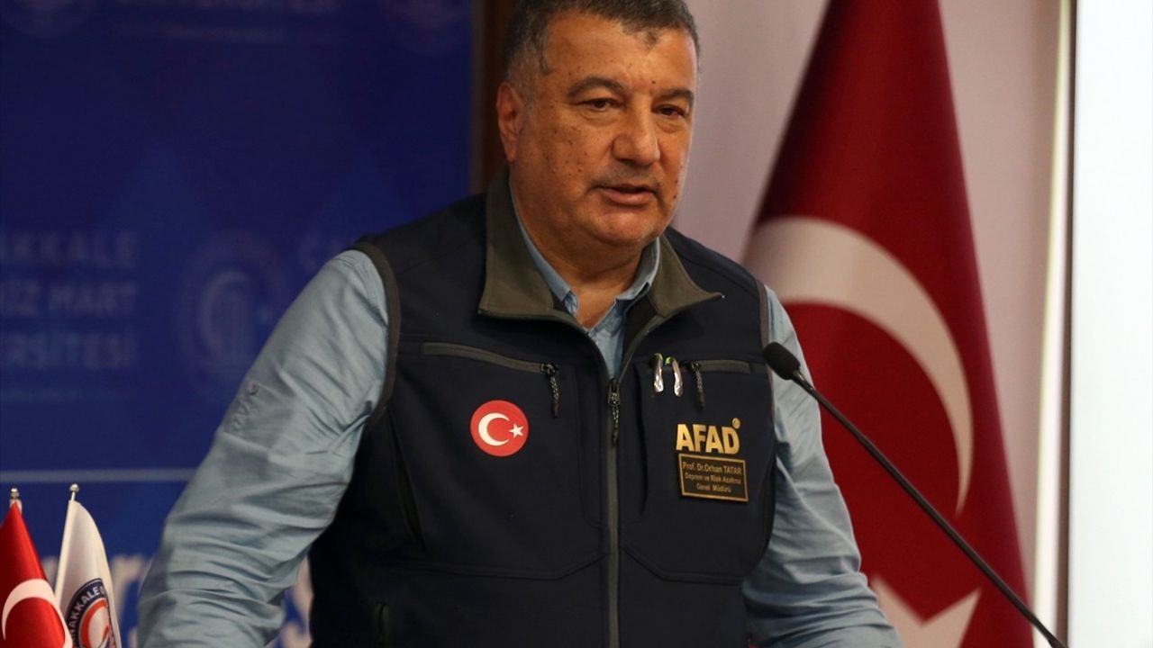 Çanakkale'de Depreme Dirençli Okullar Çalıştayı Gerçekleşti