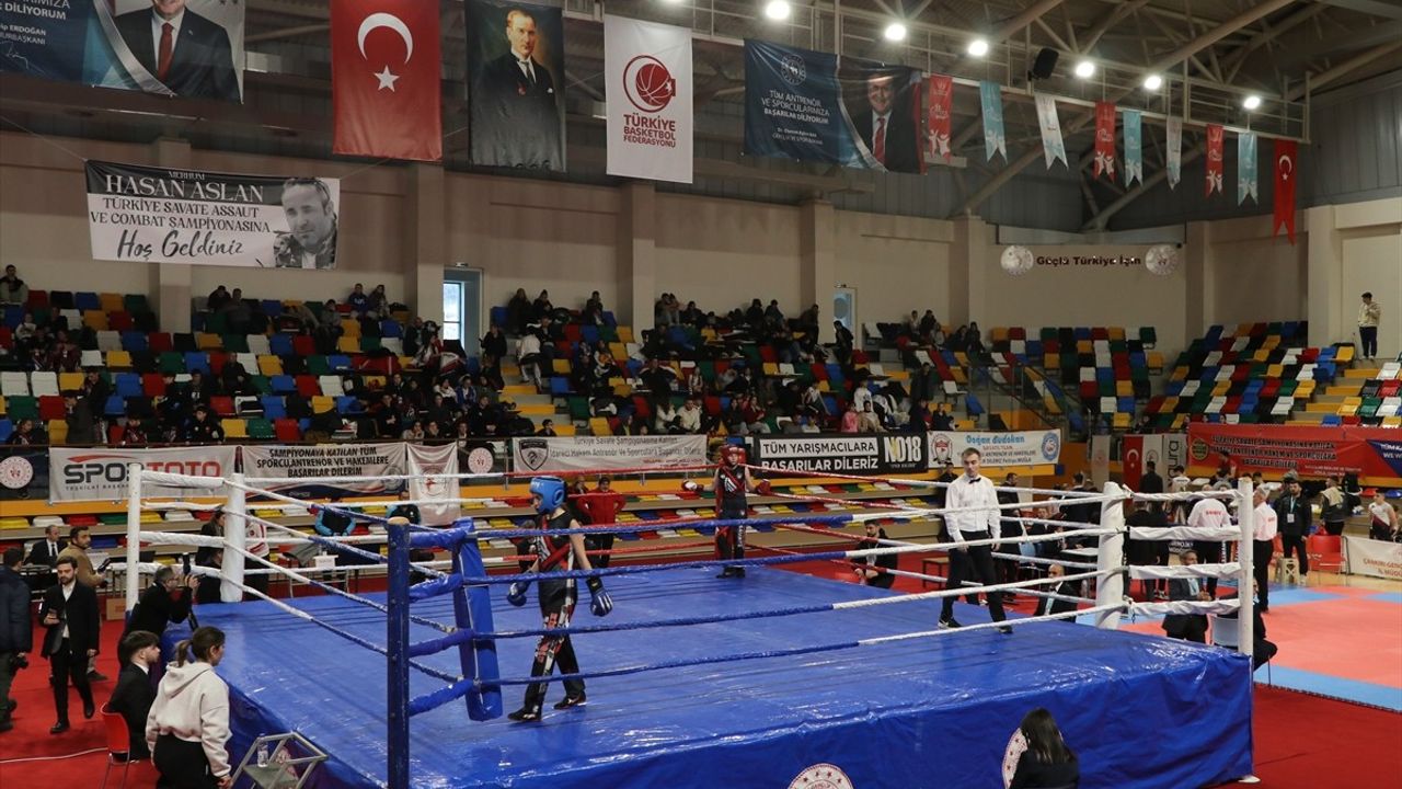 Çankırı'da Türkiye Savate Şampiyonası Başladı