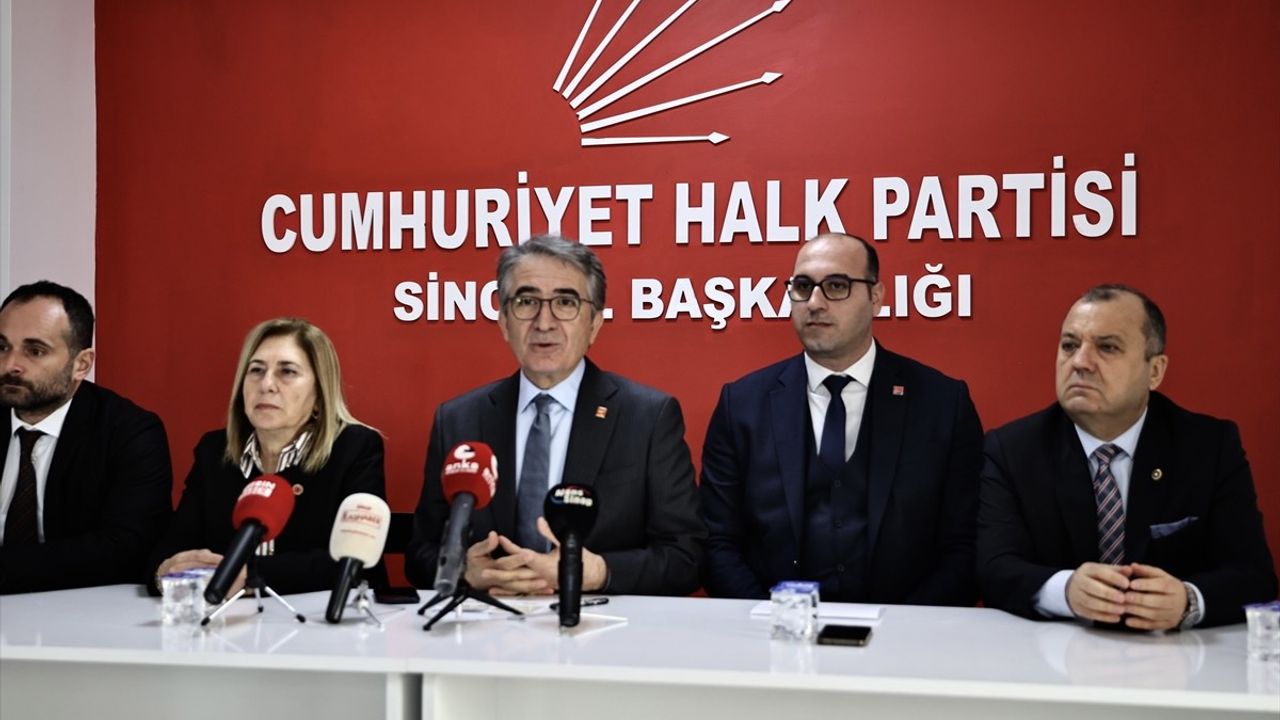 CHP Genel Başkan Yardımcısı Yalçın Karatepe Sinop'ta Basın Toplantısı Düzenledi