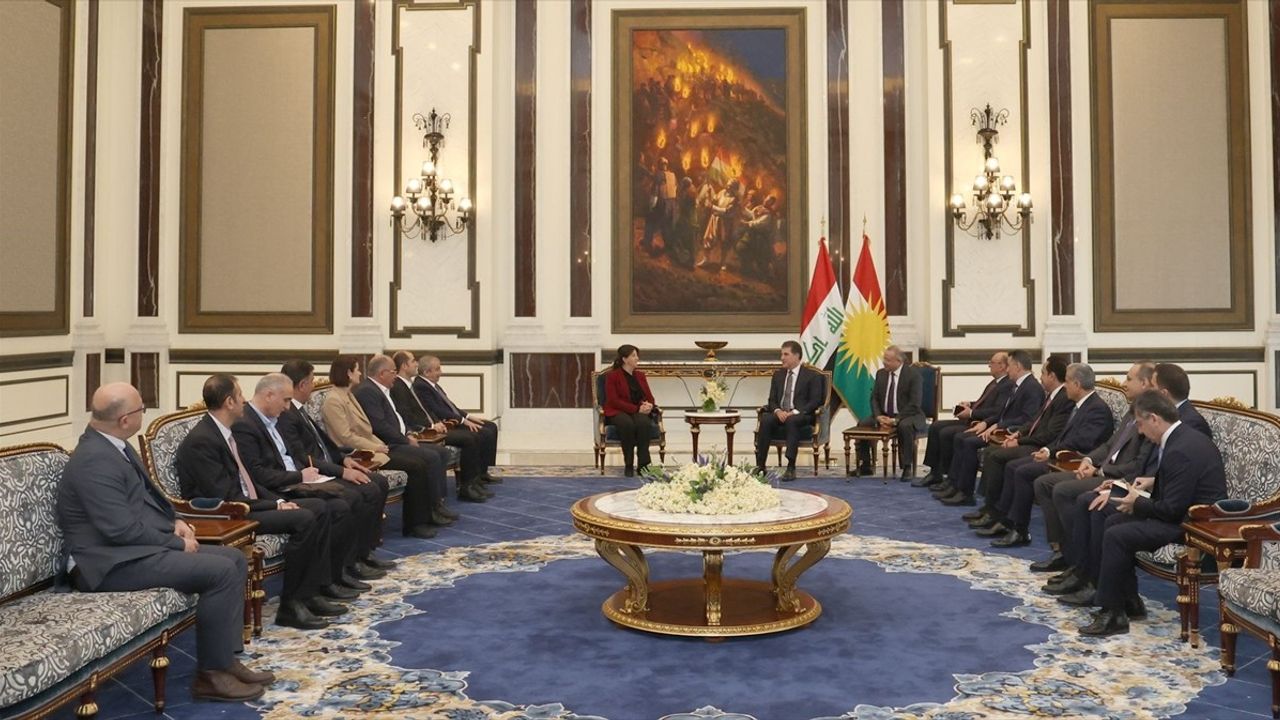 DEM Partisi Heyeti Erbil'de Barzani ile Görüştü