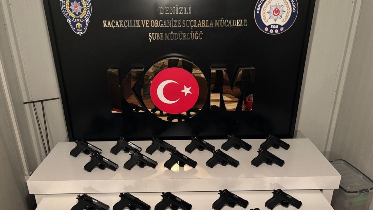 Denizli'de Silahlı Suç Örgütüne Operasyon