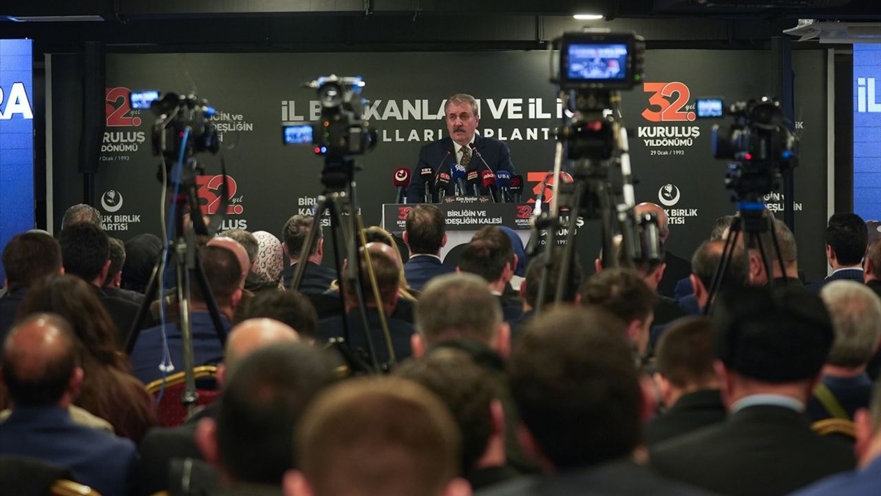 Destici'den TÜSİAD Açıklamaları ve Terörle Mücadele Vurgusu