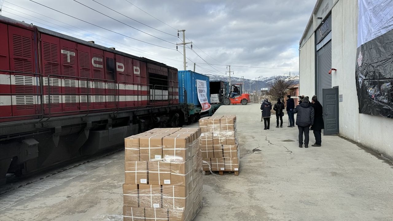 Erzincan'dan Orta Asya'ya Demiryolu ile İhracat Başarıları