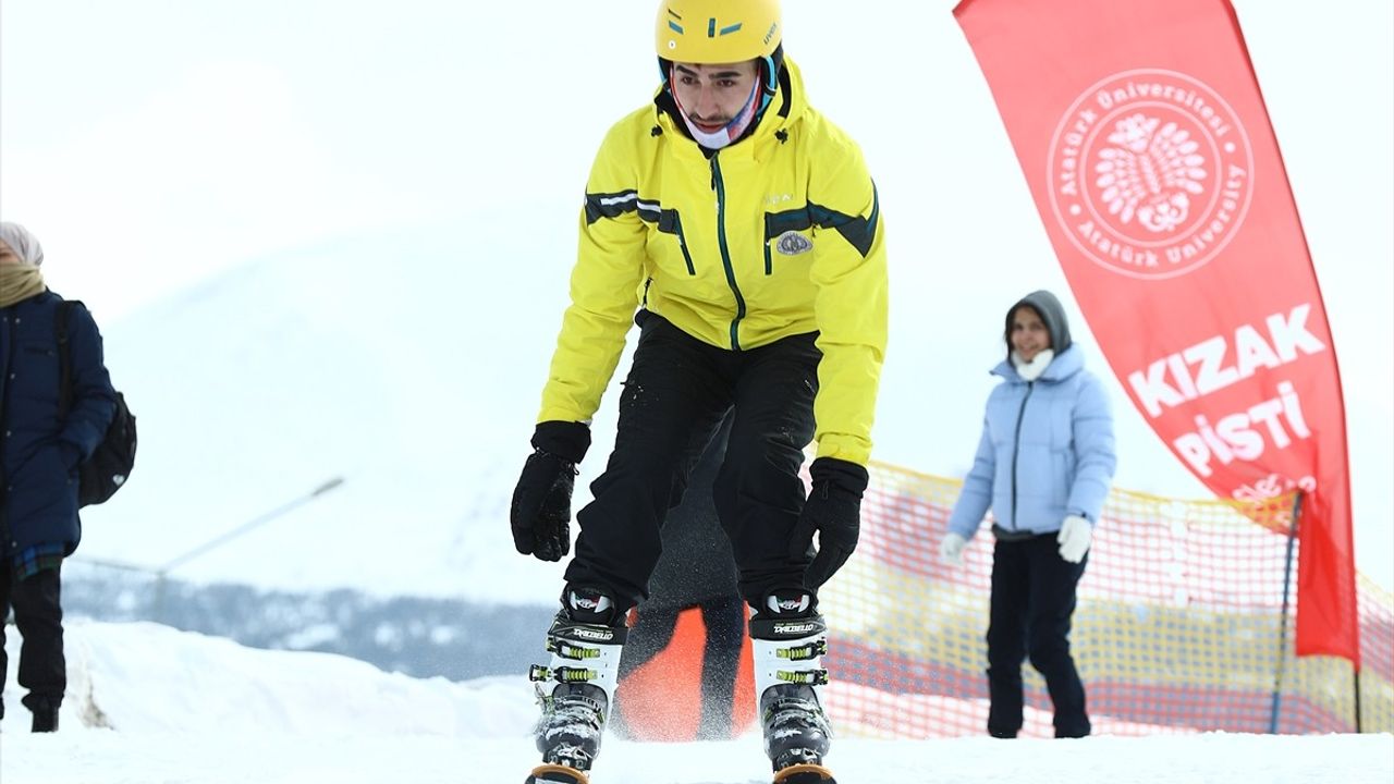 Erzurum'da Kış Eğlencesi: Yeni Snow Tubing Pisti Açıldı