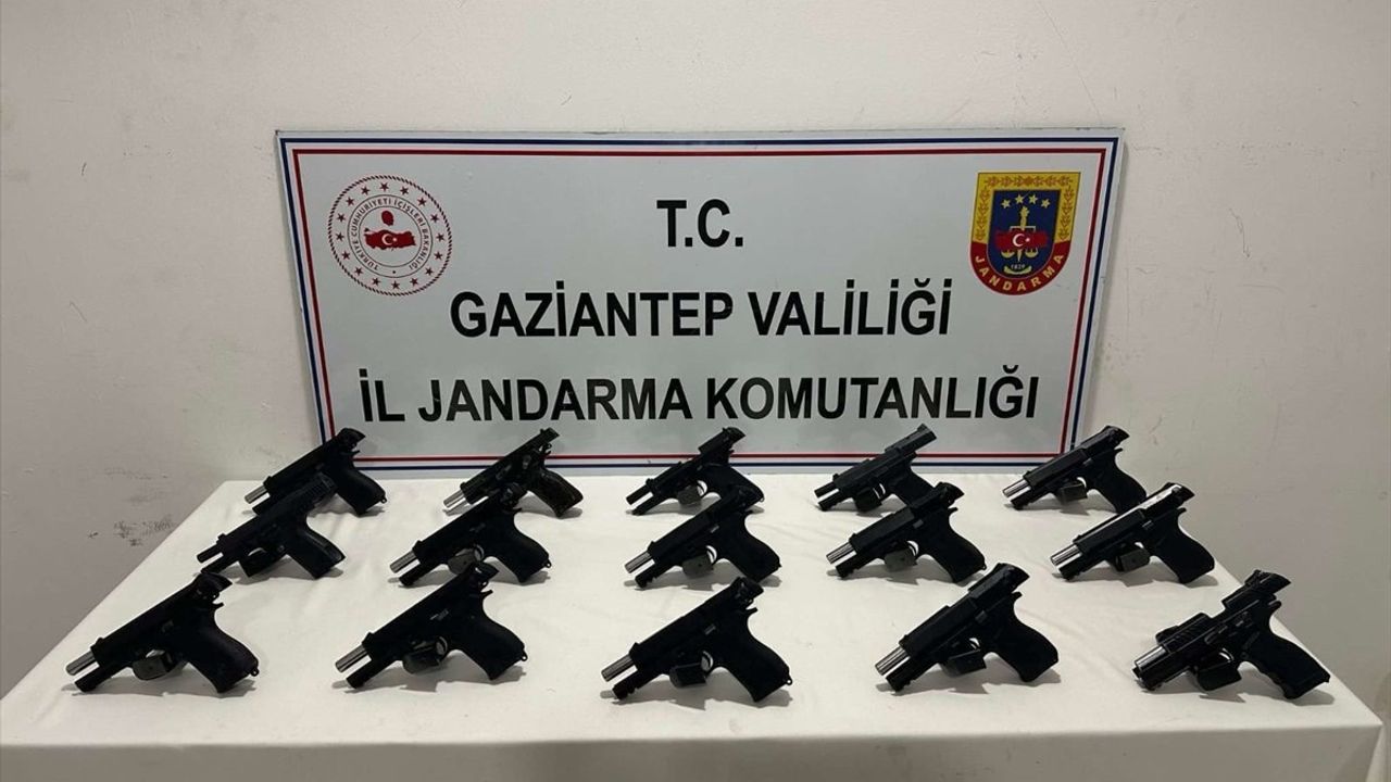 Gaziantep'te Silah Kaçakçılığı Operasyonu: 3 Tutuklama