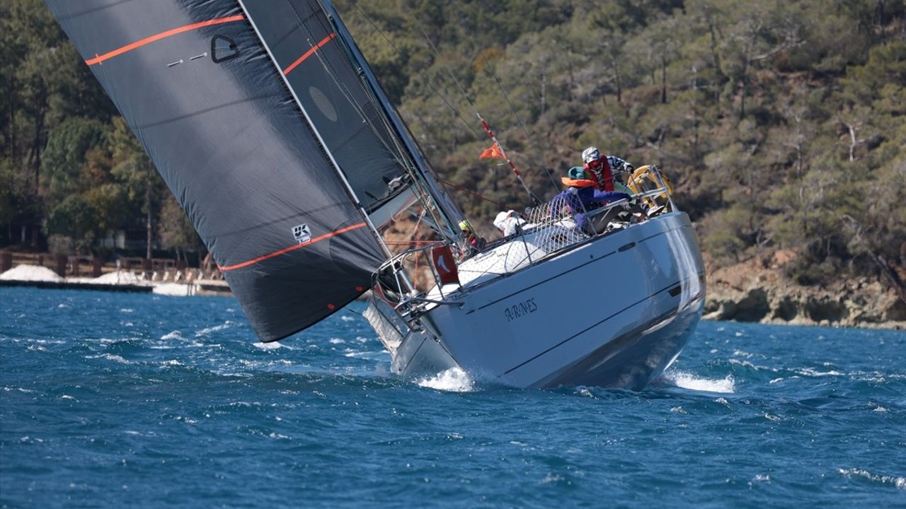 Göcek Kış Trofesi Yat Yarışları'nın İkinci Ayağı Başladı