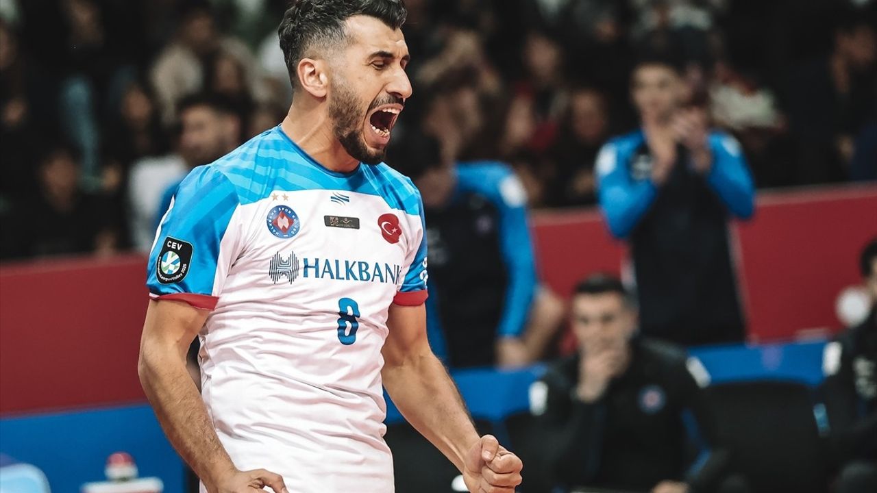 Halkbank, CEV Şampiyonlar Ligi'nde Allianz Milano'yu Geçti