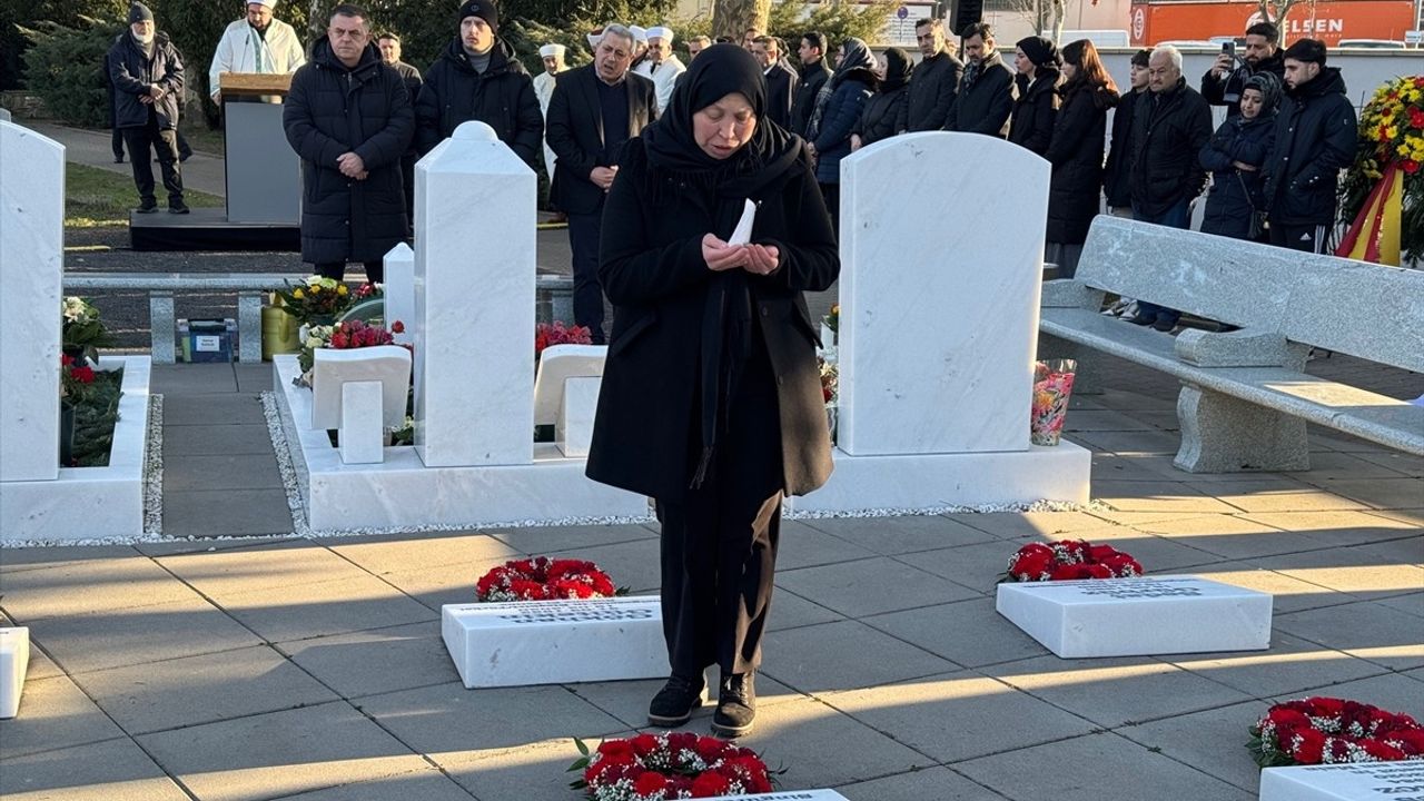 Hanau'da Irkçı Terör Saldırısının Beşinci Yıldönümü Anıldı
