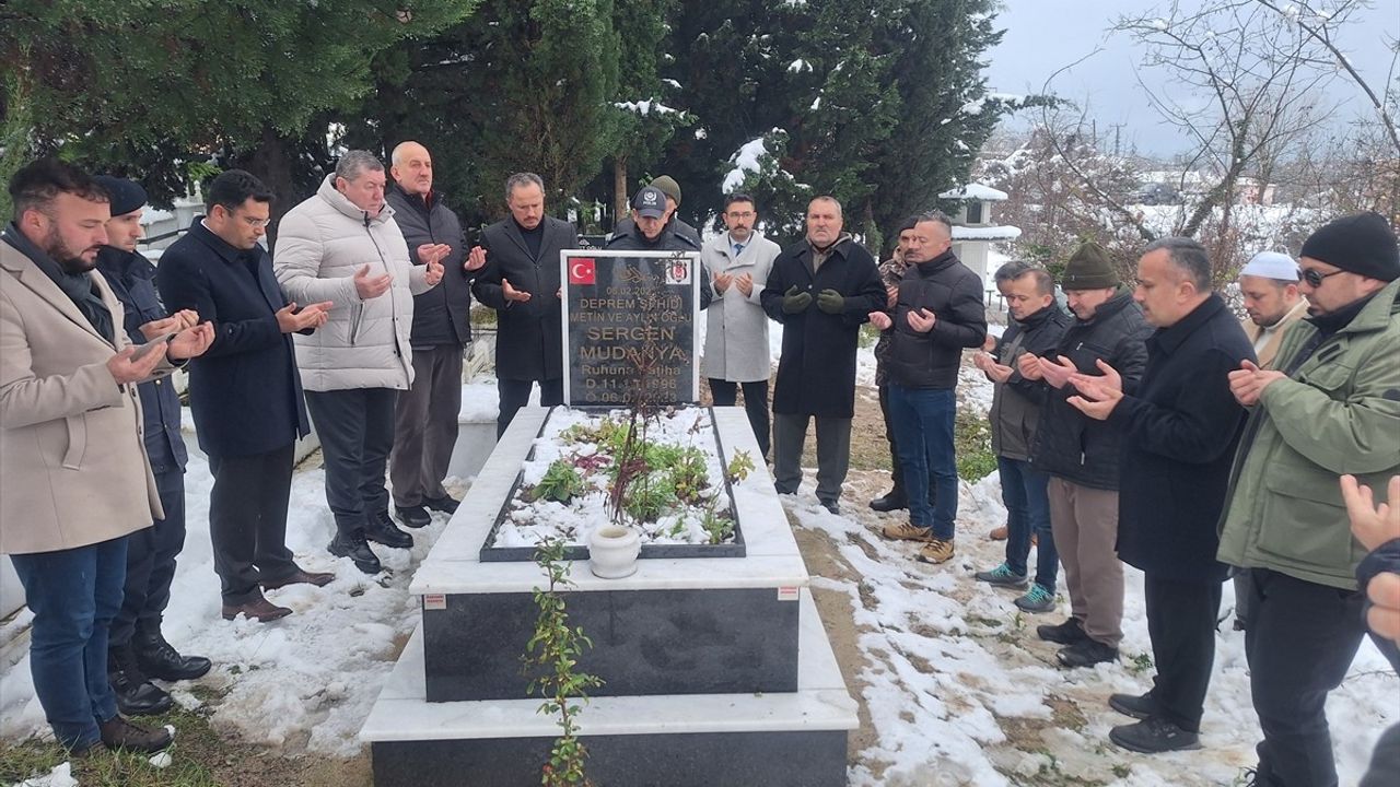 Hatay'da Hayatını Kaybeden Sergen Mudanya Zonguldak'ta Anıldı