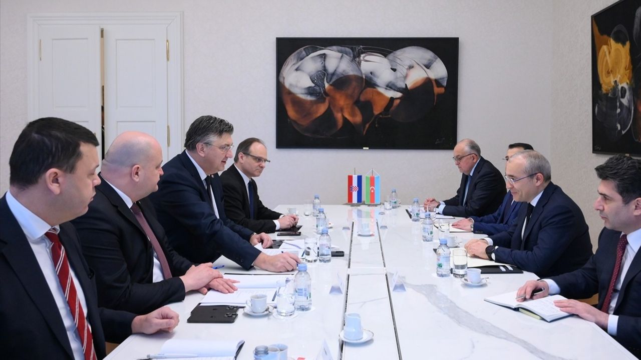 Hırvatistan ve Azerbaycan Arasında Enerji İşbirliği Gelişiyor