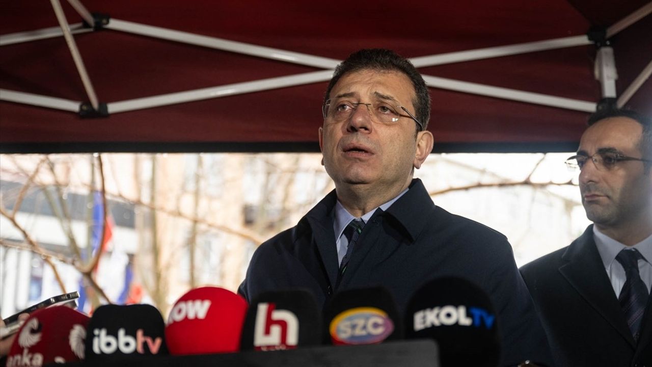 İBB Başkanı İmamoğlu'ndan Önemli Açıklamalar