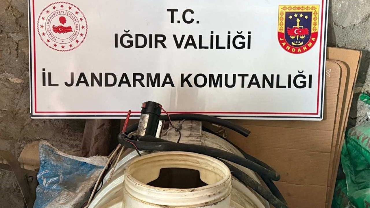 Iğdır'da Kaçak Akaryakıt Satan Şüpheli Yakalandı