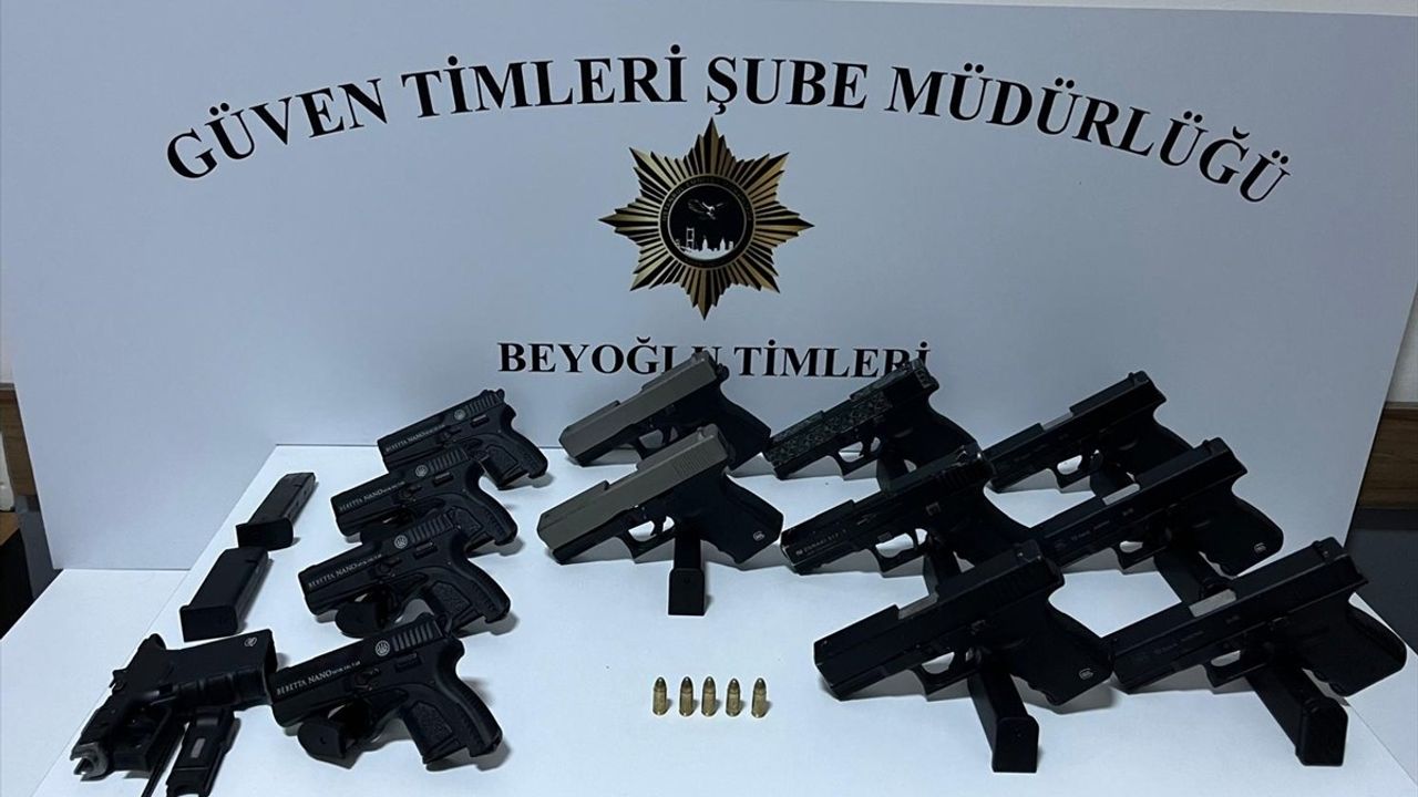 İstanbul'da Silah Ticareti Şebekesine Darbe