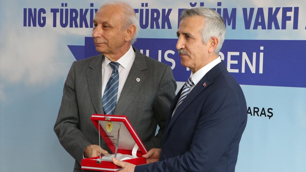 Kahramanmaraş'ta ING Türkiye ve Türk Eğitim Vakfı Anaokulu Açıldı