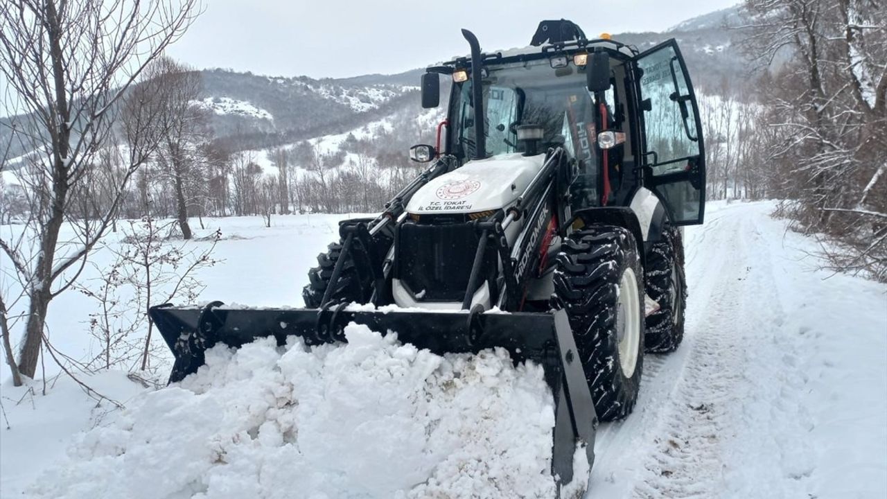 Kastamonu, Tokat ve Amasya'da Kar Nedeniyle Kapalı 272 Köy Yolu