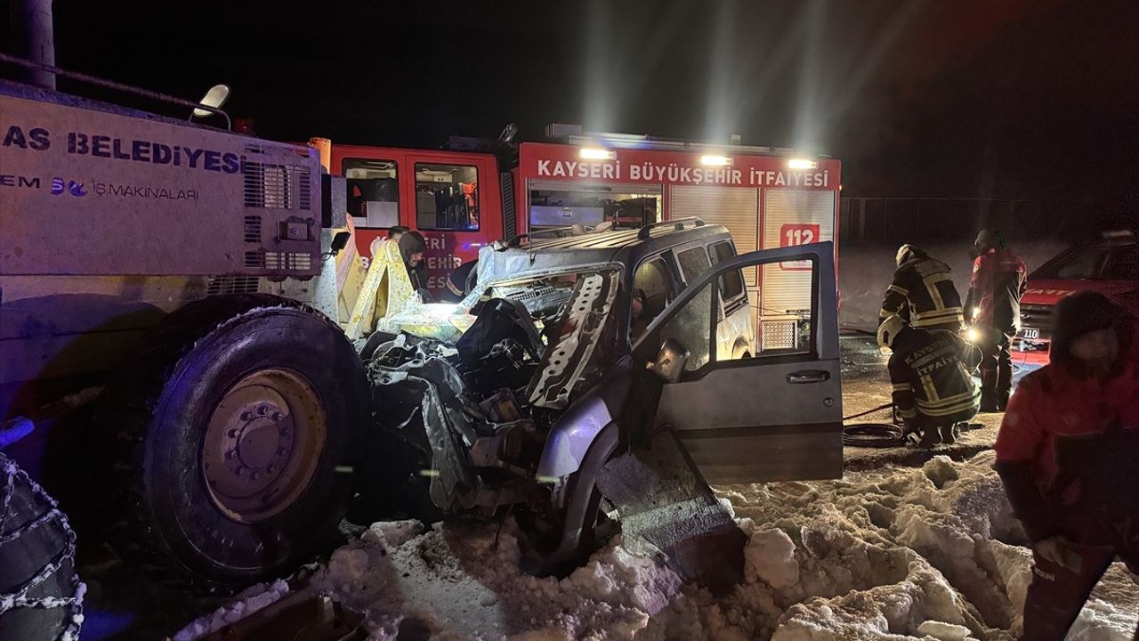Kayseri'den Korkutan Trafik Kazası