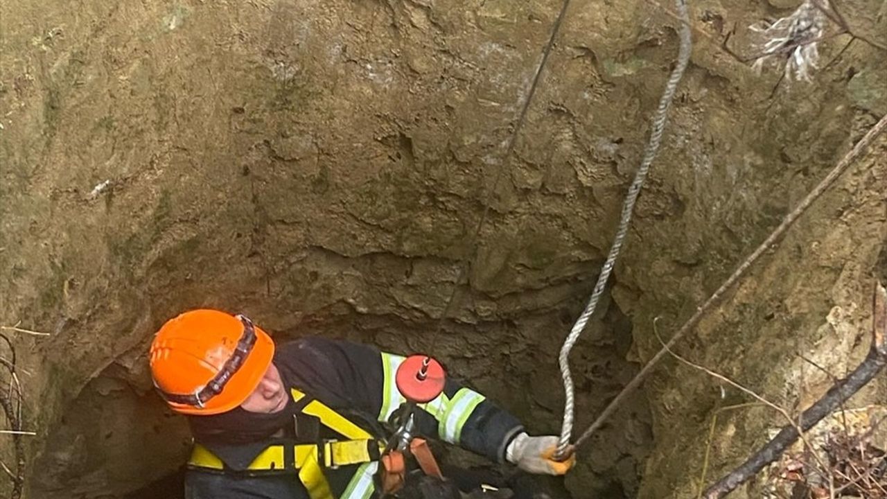 Keşan'da Çukura Düşen Keçiler Başarılı Bir Kurtarma Operasyonu ile Yeniden Sahiplerine Kavuştu