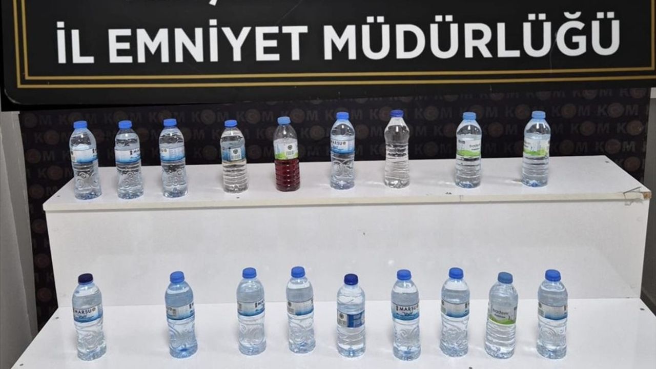 Kırşehir'de Sahte İçki Operasyonu: 24 Litre Ele Geçirildi