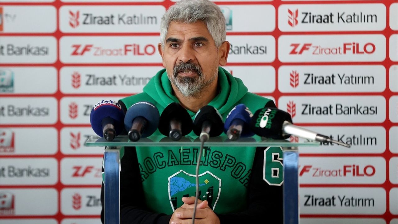 Kocaelispor'un Kupa Veda Maçı Sonrası Açıklamalar