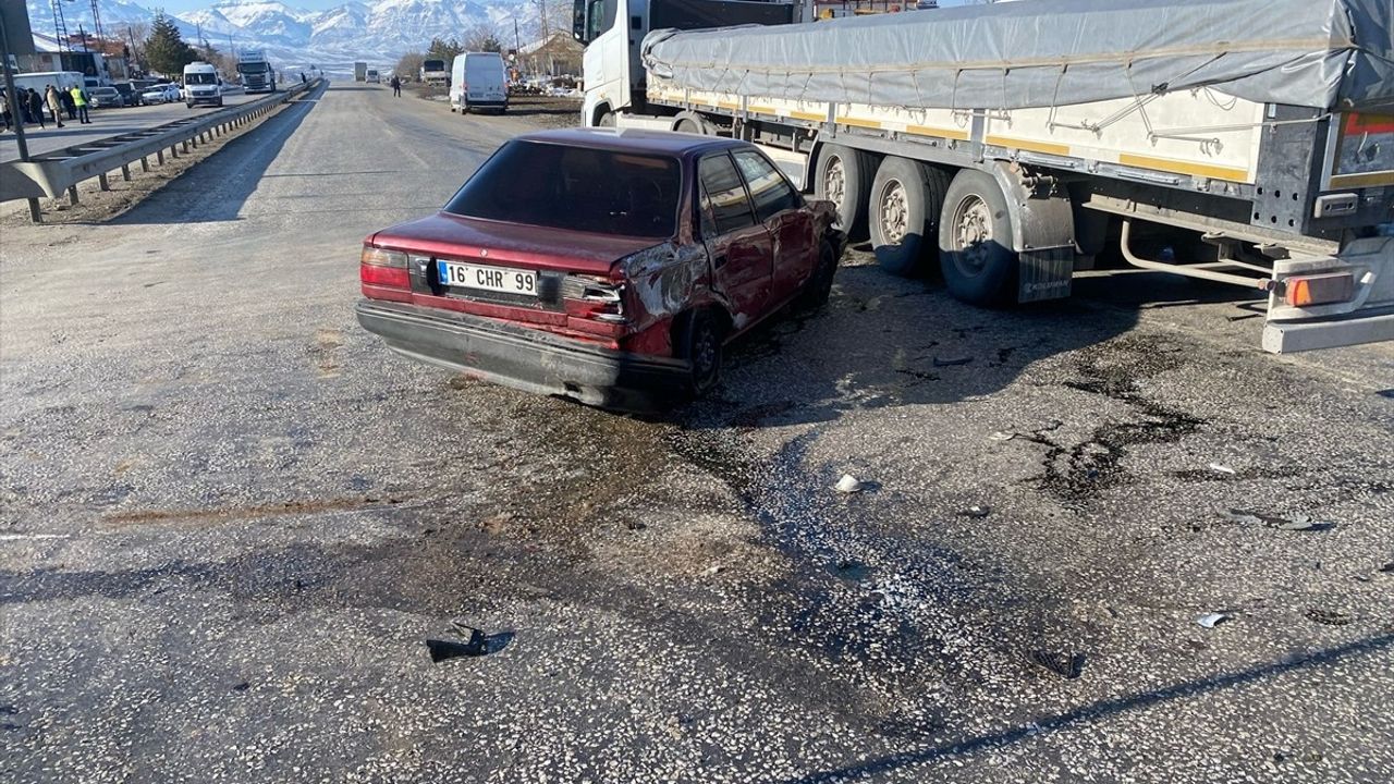 Malatya'da Yaya Trafik Kazası: Bir Kişi Ağır Yaralandı