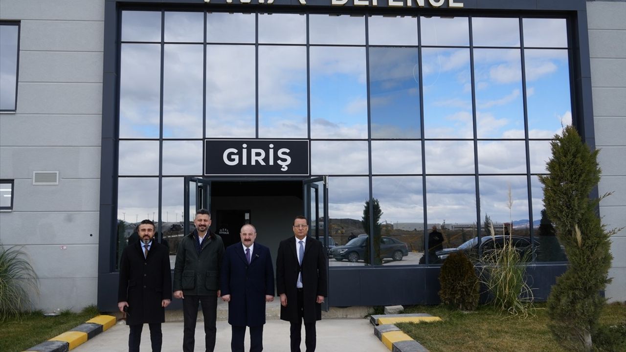 Mustafa Varank TMA Savunma Fişek Fabrikası'nı Ziyaret Etti