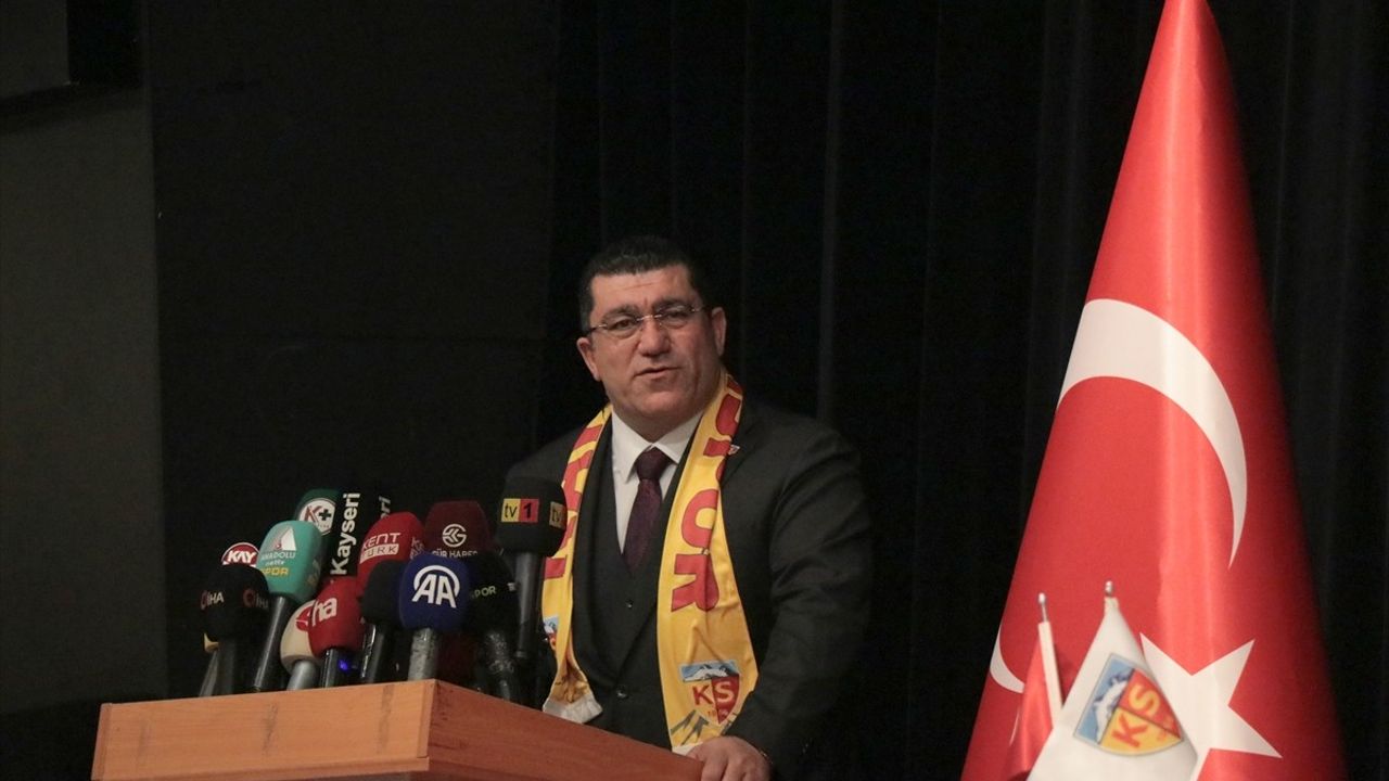 Nurettin Açıkalın Yeniden Kayserispor Başkanı Oldu