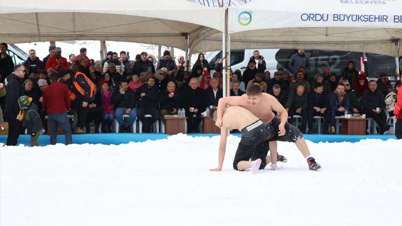 Ordu'da 20. Çambaşı Kış Festivali Coşkusu