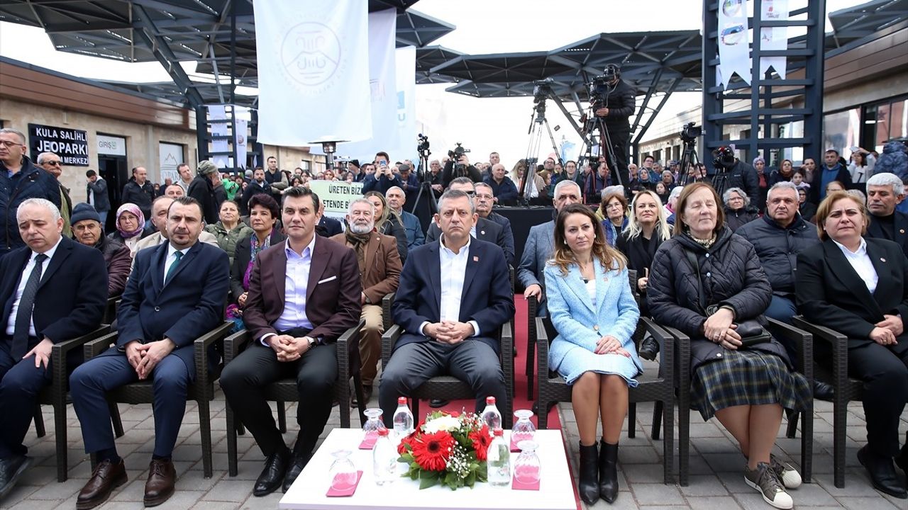 Özgür Özel, Manisa'da Jeopark Açılışında Gündemi Değerlendirdi