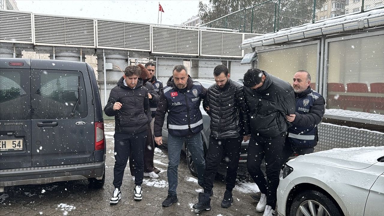 Samsun'da Dolandırıcılık Operasyonu: 4 Şüpheli Adliyeye Sevk Edildi