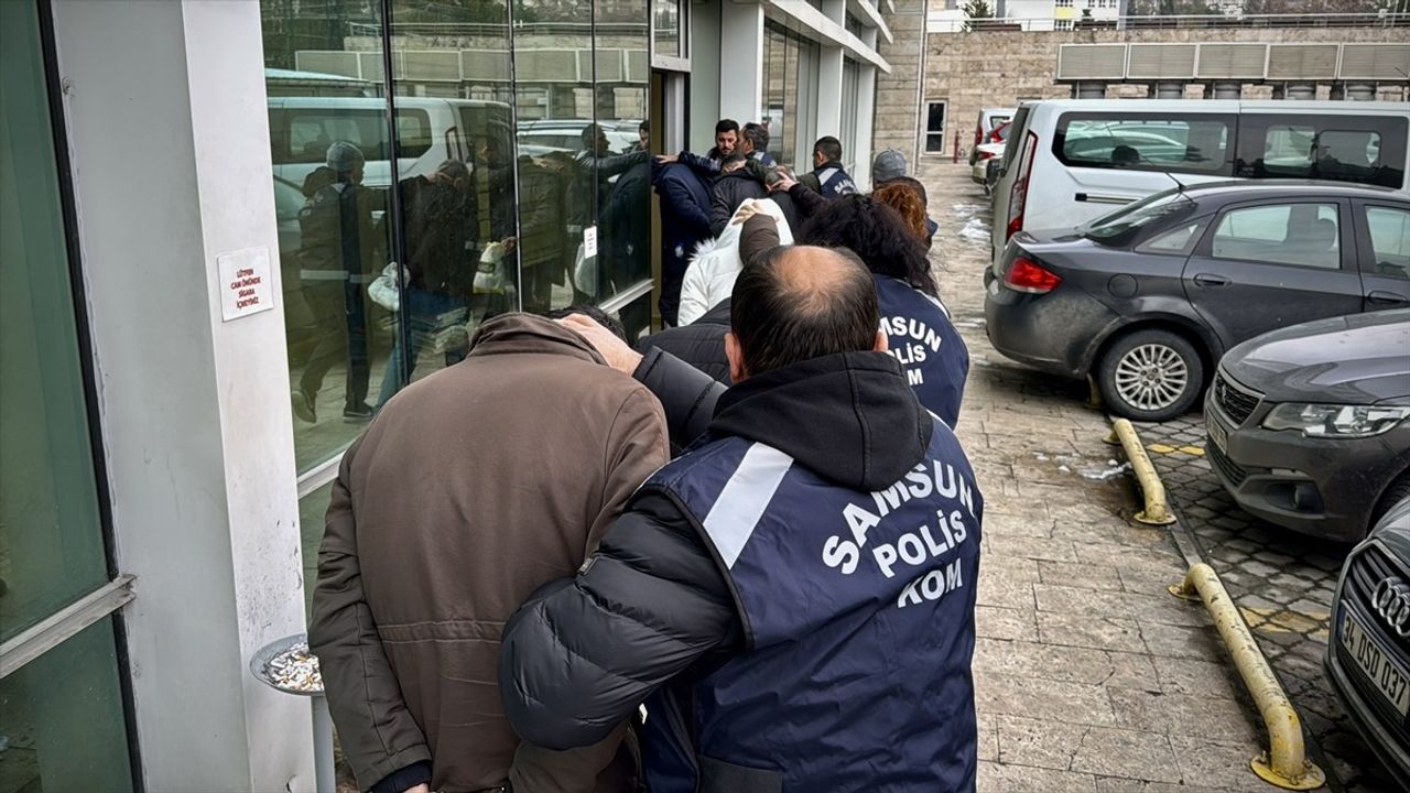 Samsun'da Usulsüz Sağlık Raporu Operasyonu: 8 Şüpheli Gözaltında