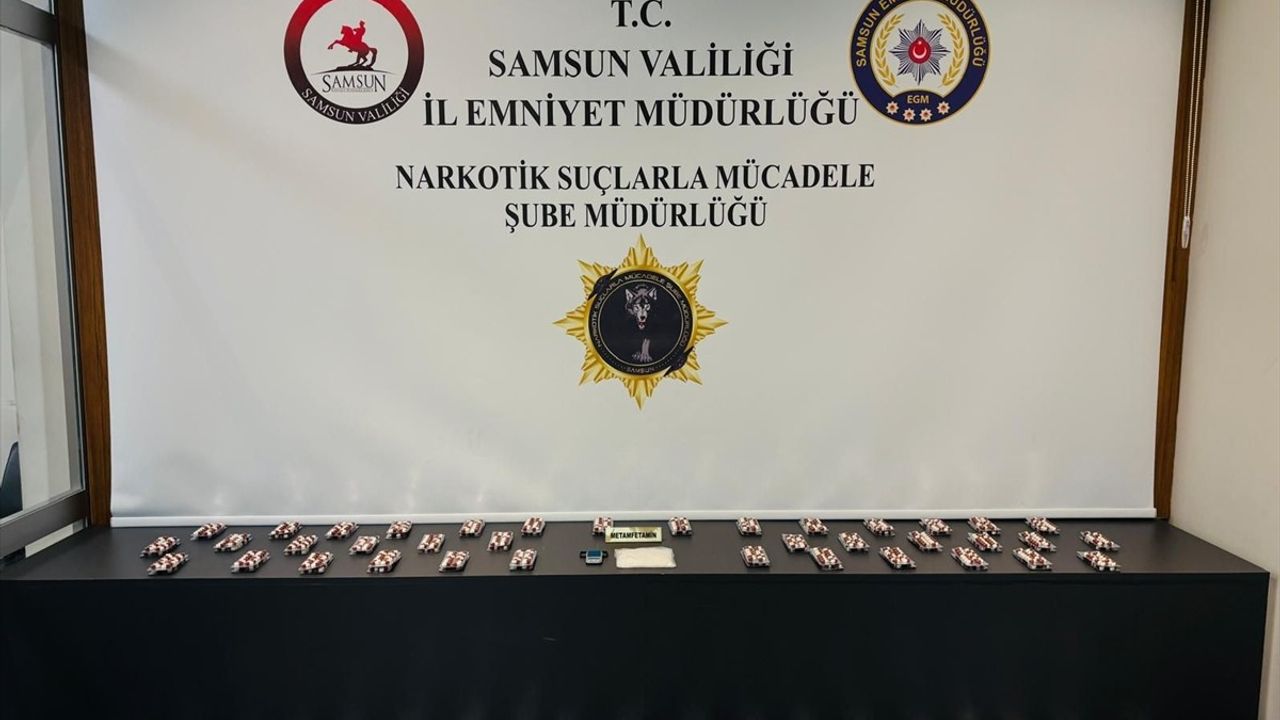 Samsun'da Uyuşturucu Operasyonu: 3 Gözaltı