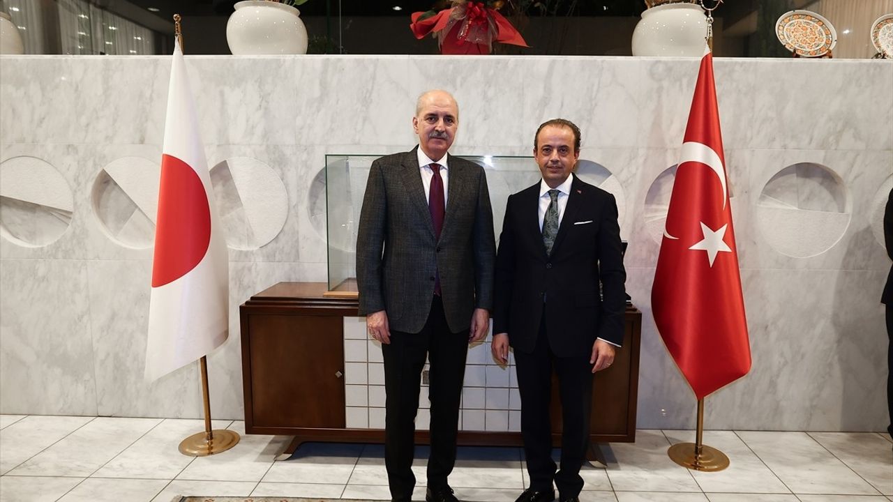 TBMM Başkanı Kurtulmuş, Japonya'da İslam Bilim ve Teknoloji Aletleri Projesi'ni İnceledi