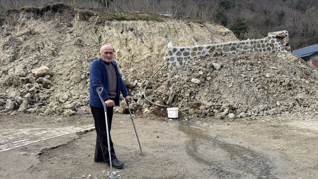 Trabzon'da Heyelan Felaketi: Havadan Görüntüleme Yapıldı