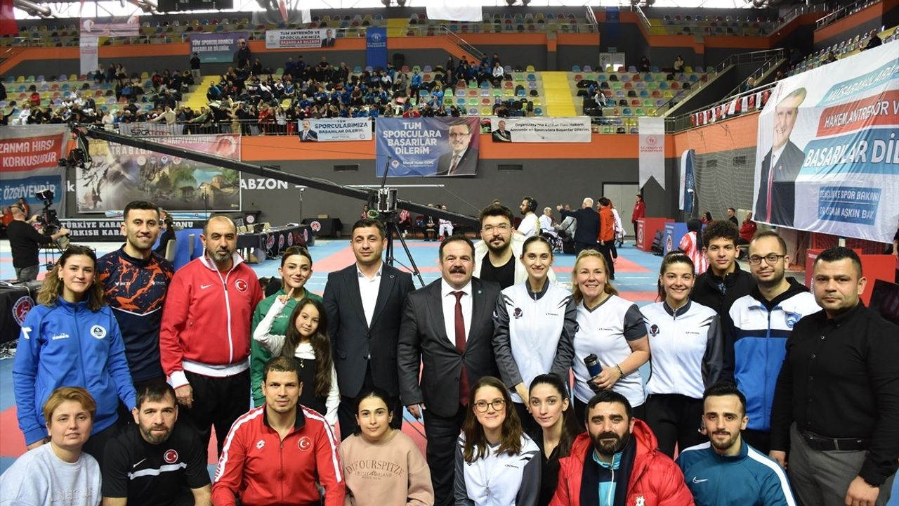 Trabzon'da Türkiye Karate Şampiyonası Tamamlandı