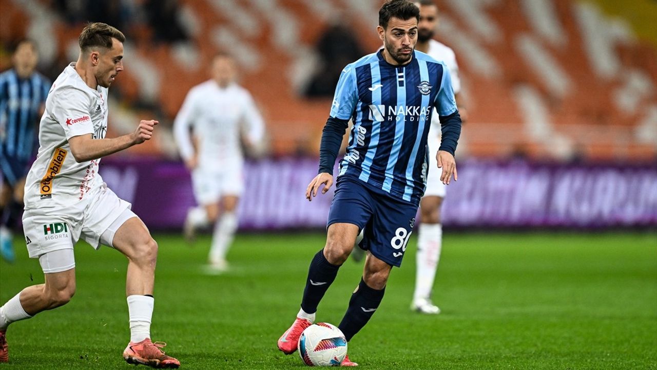 Trendyol Süper Lig: Adana Demirspor ve Onvo Antalyaspor Berabere Kaldı