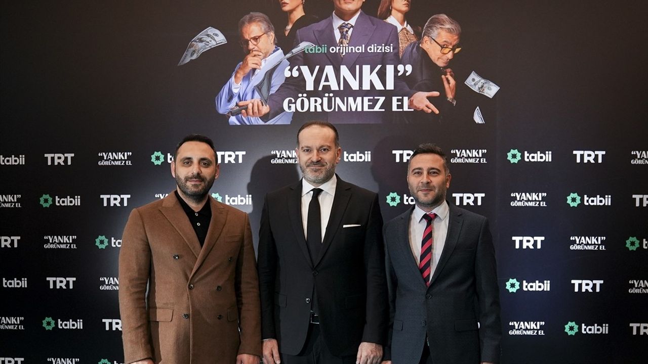 TRT Tabii'nin Yeni Dizisi 'Yankı' Görünmez El Gala Töreni Gerçekleşti