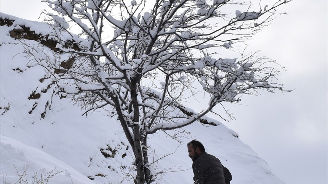Van, Hakkari, Muş ve Bitlis'te Kar Yağışı Sebebiyle 988 Yerleşim Yeri Ulaşıma Kapandı