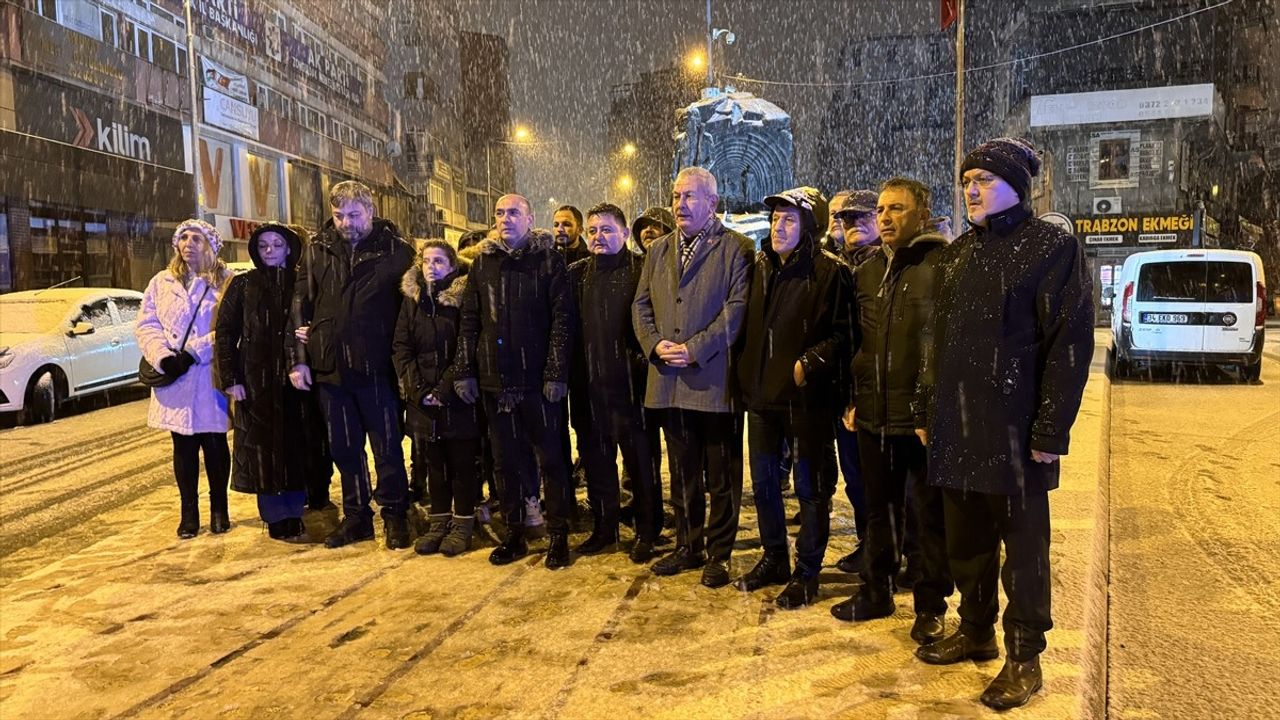 Zonguldak'ta Depremde Kaybedilenler Anıldı