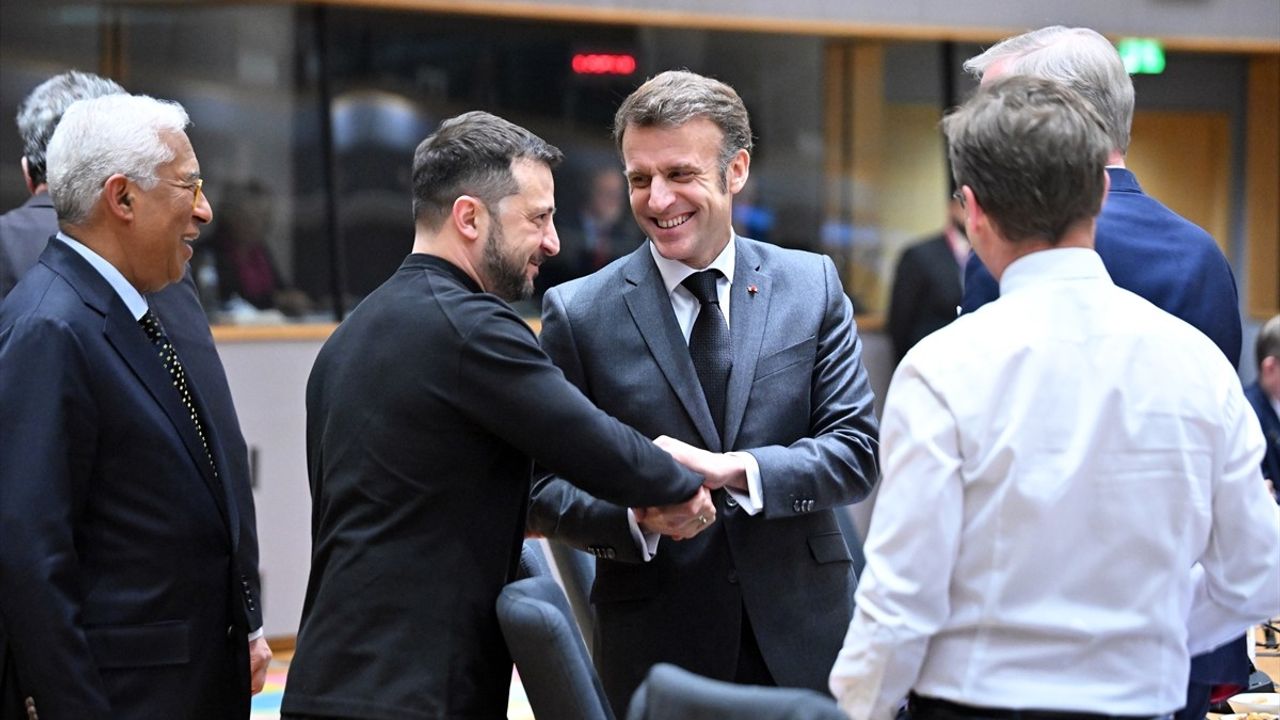 AB Liderlerinden Ukrayna ve Savunma Zirvesi