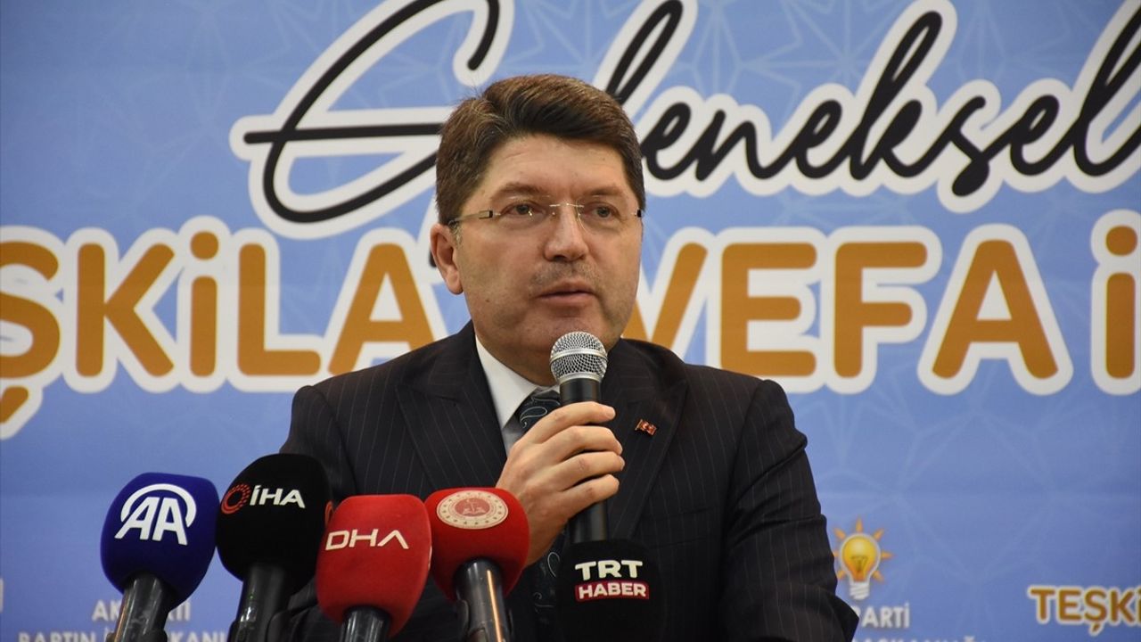 Adalet Bakanı Yılmaz Tunç'tan Bartın'da Önemli Açıklamalar