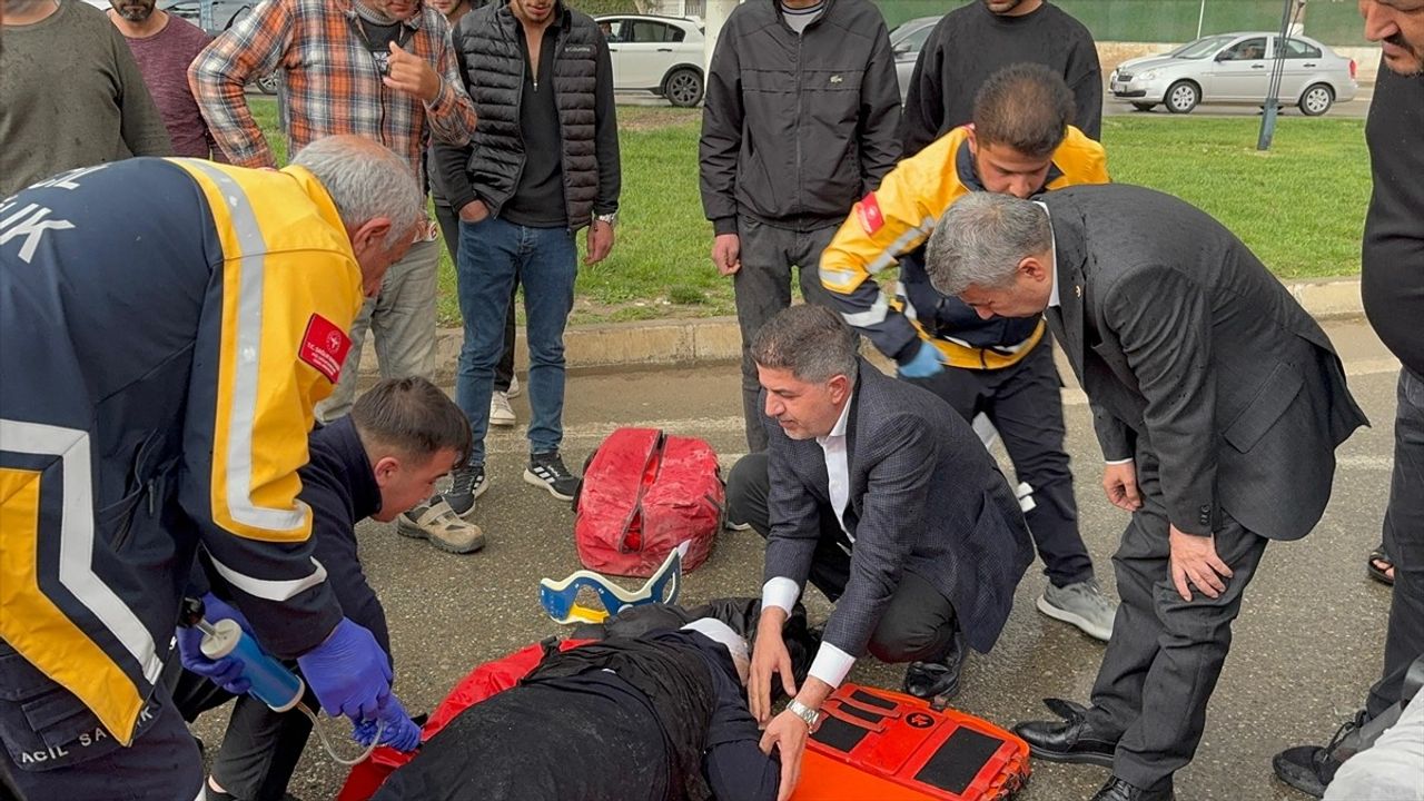 Adıyaman'da Milletvekili İlk Müdahaleyi Gerçekleştirdi