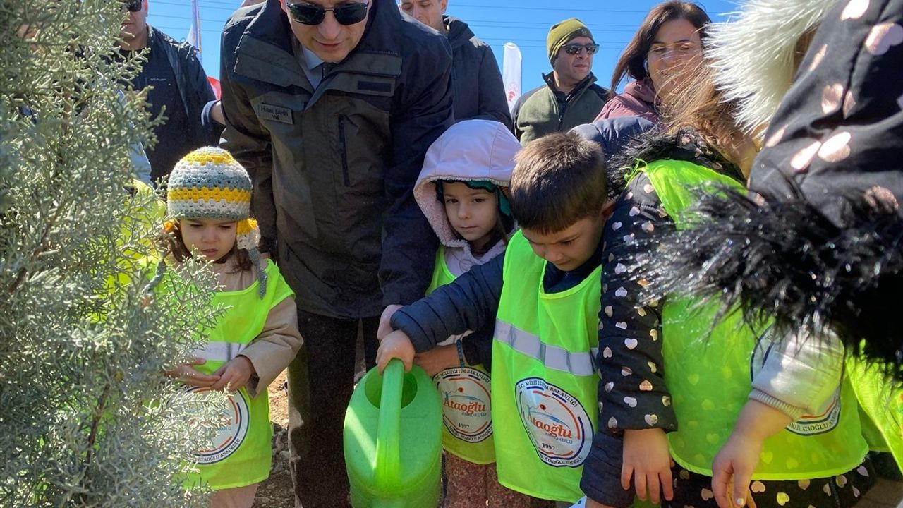 Antalya'da 21 Mart Dünya Ormancılık Günü Fidan Dikim Etkinlikleri