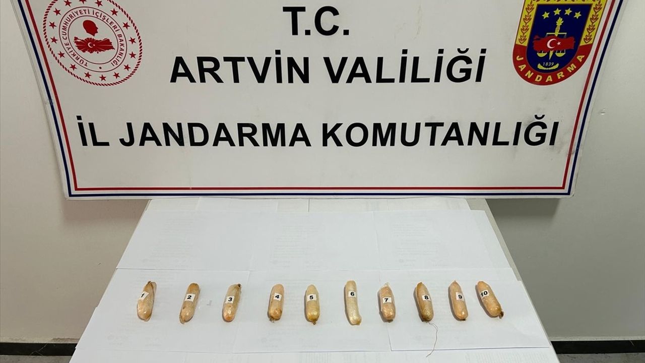 Artvin'de Uyuşturucu Kaçakçılığı: İran Uyruklu Şüpheli Gözaltında