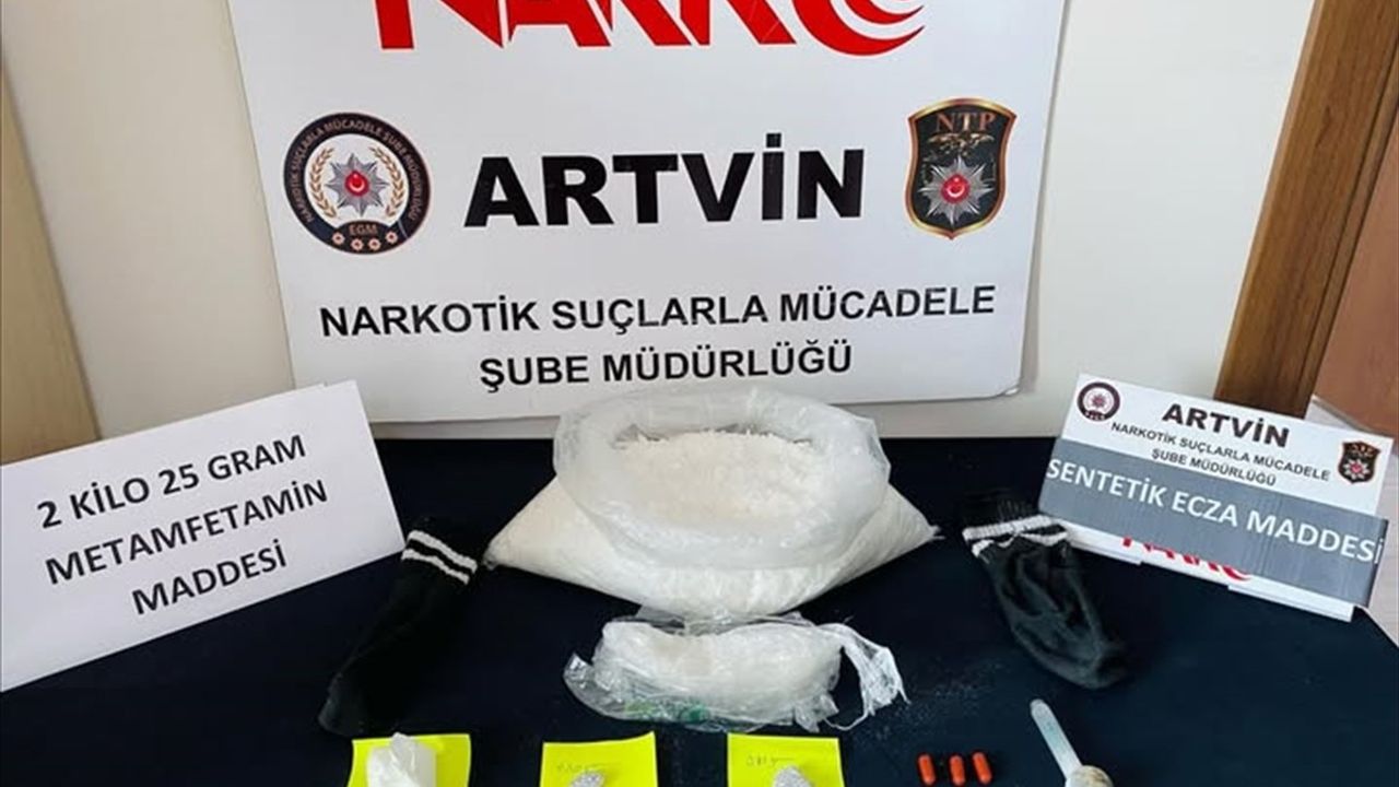 Artvin'de Uyuşturucu Operasyonu: 4 Tutuklama