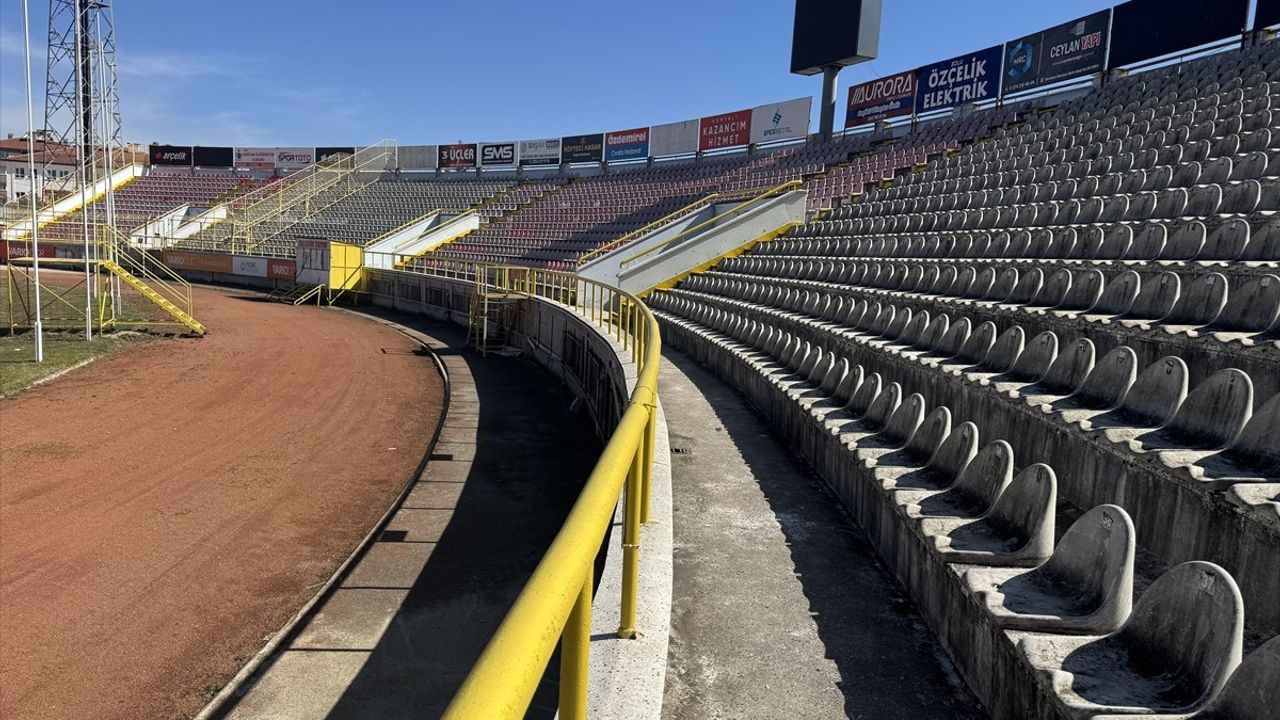 Bolu Atatürk Stadı'nda Altyapı İncelemesi Başladı