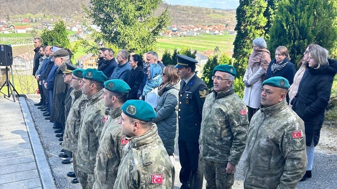 Bosna Hersek'te Çanakkale Deniz Zaferi'nin 110. Yıl Dönümü Töreni