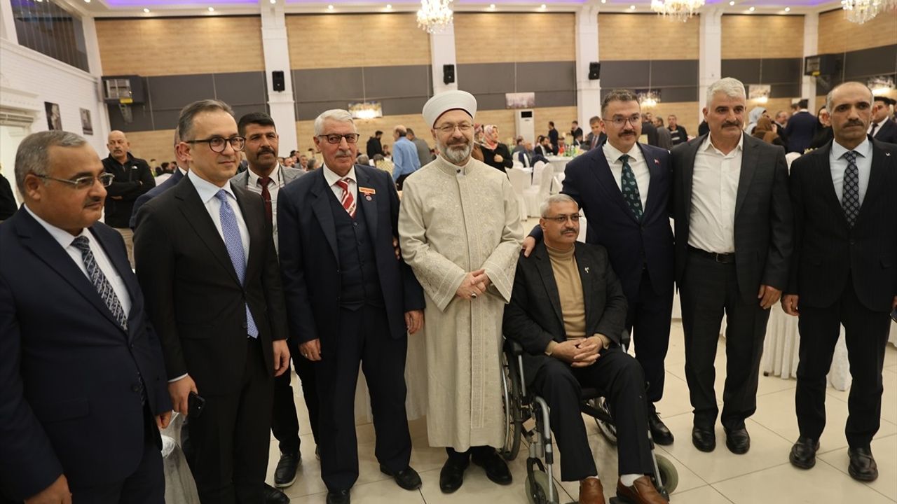 Diyanet İşleri Başkanı Ali Erbaş, Iğdır'da Ramazan İftarında Konuştu