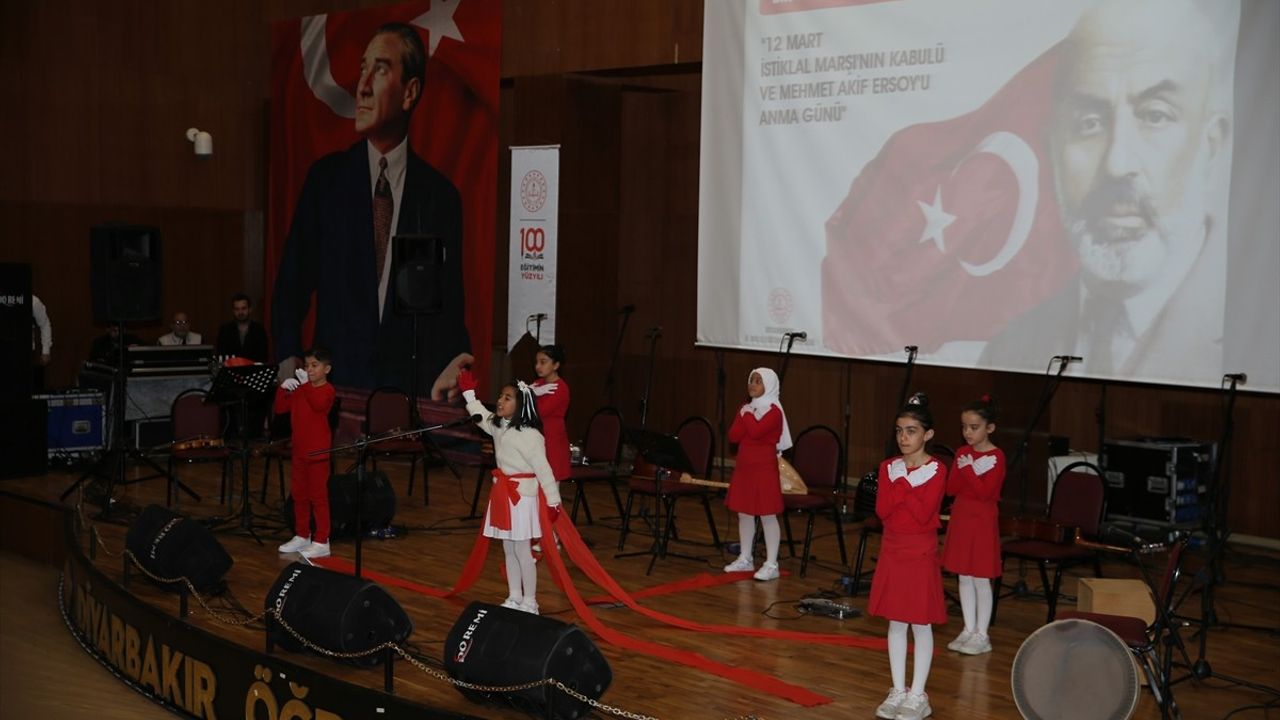 Diyarbakır ve Çevresinde İstiklal Marşı Şenlikleri